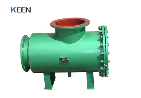 臥式角通除污器